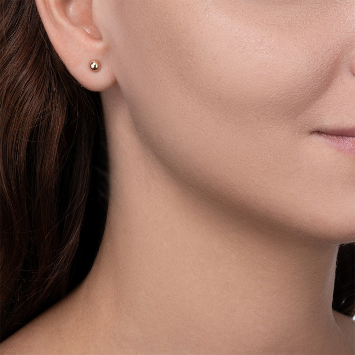 Золотые пуссеты. Артикул 21760