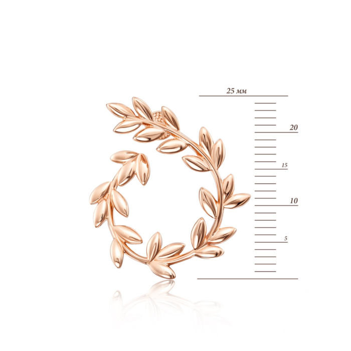 Золоті пусети без вставки. Артикул 22188/01/0