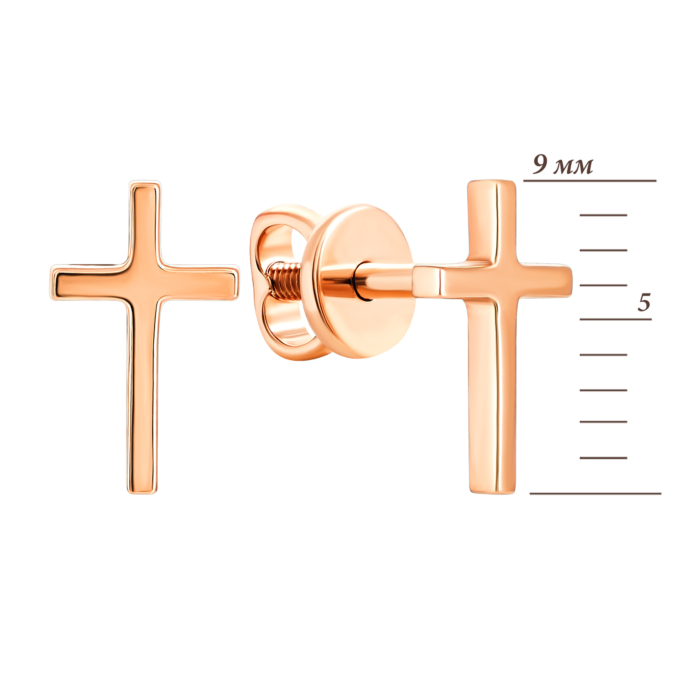 Золоті пусети. Артикул UG5С0562G