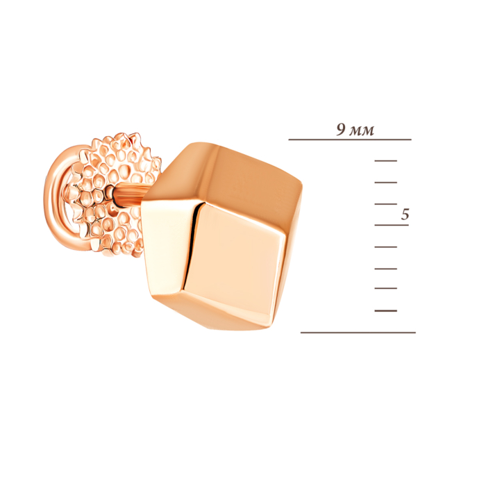 Золоті пусети. Артикул UG5с163