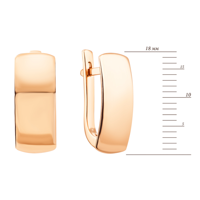 Золотые серьги. Артикул UG5СБ438и