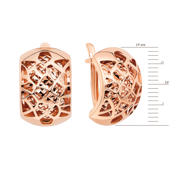 Золотые серьги (02919-2/01/2)