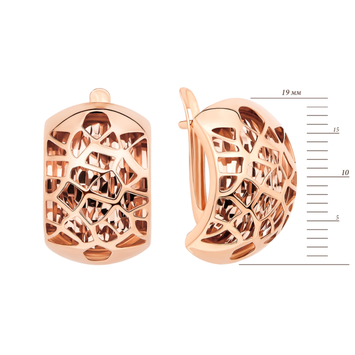 Золоті сережки (02919-22/01/2 (02919/ц)