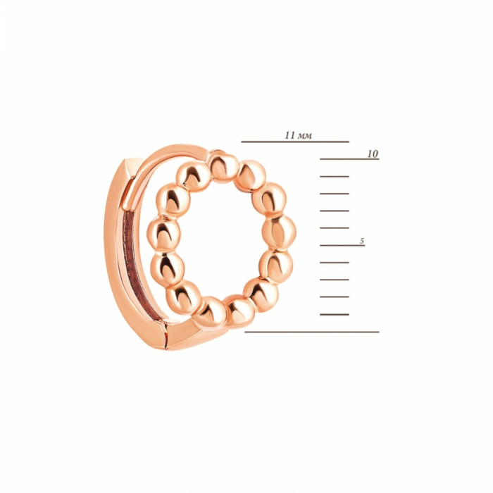 Золоті сережки. Артикул UG52/40/010