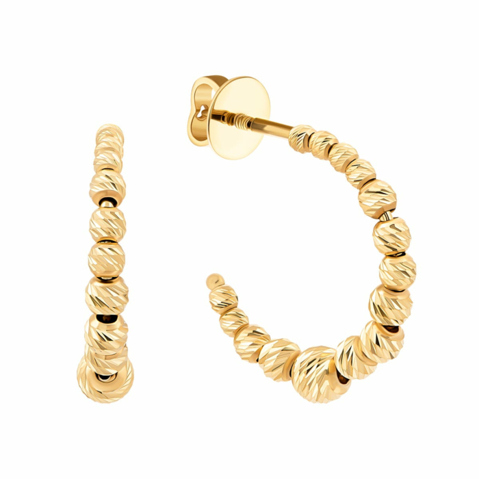Золоті сережки. Артикул UG52/50/316/2