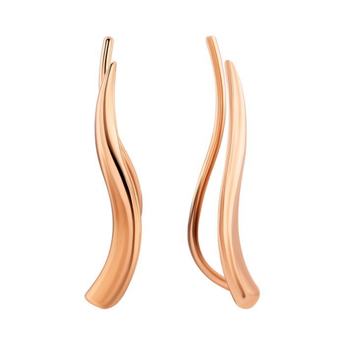 Золотые серьги-каффы.Артикул UG5200139210101