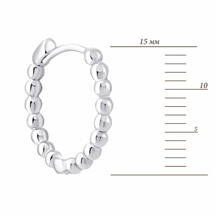 Золотые серьги-конго. Артикул UG52/40/037/1