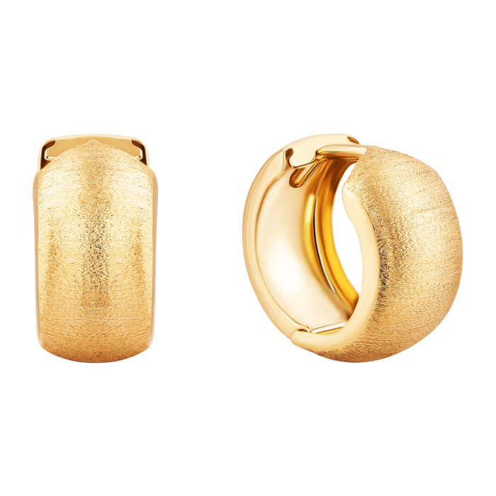 Золоті сережки-конго.Артикул UG52/40/081/2