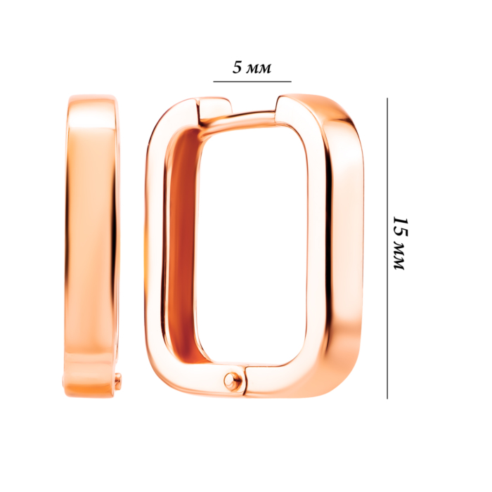 Золотые серьги-конго. Артикул UG5С0111