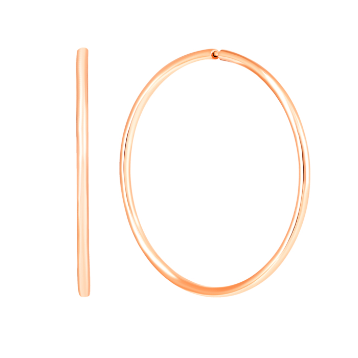 Золотые серьги-конго. Артикул UG5СБ014.7и