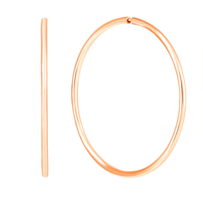 Золоті сережки-конго. Артикул UG5СБ014и