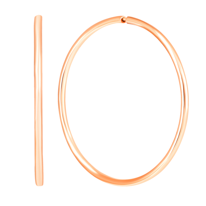 Золотые серьги-конго. Артикул UG5СБ014.6и