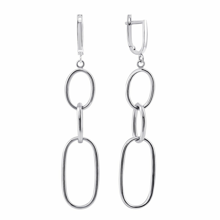 Золоті сережки-підвіски. Артикул UG52/10/021/1