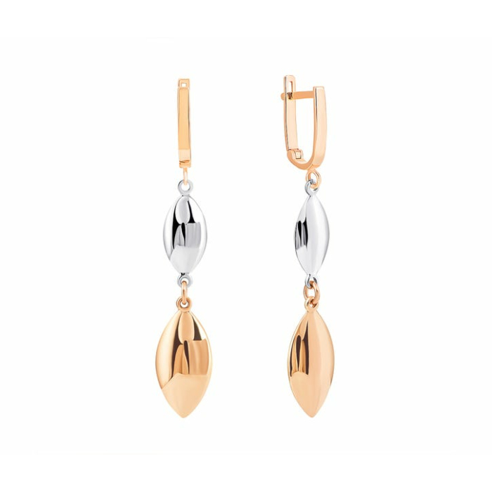 Золотые серьги-подвески. Артикул UG52/10/092