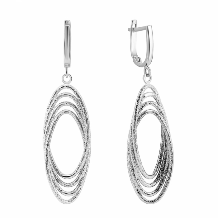 Золотые серьги-подвески.Артикул UG52/10/102/1