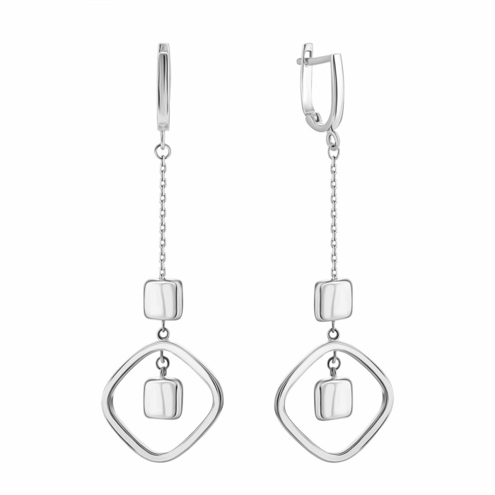 Золотые серьги-подвески. Артикул UG52/10/103/1