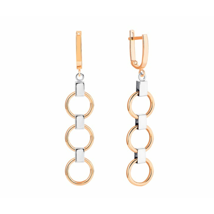 Золотые серьги-подвески. Артикул UG52/10/113