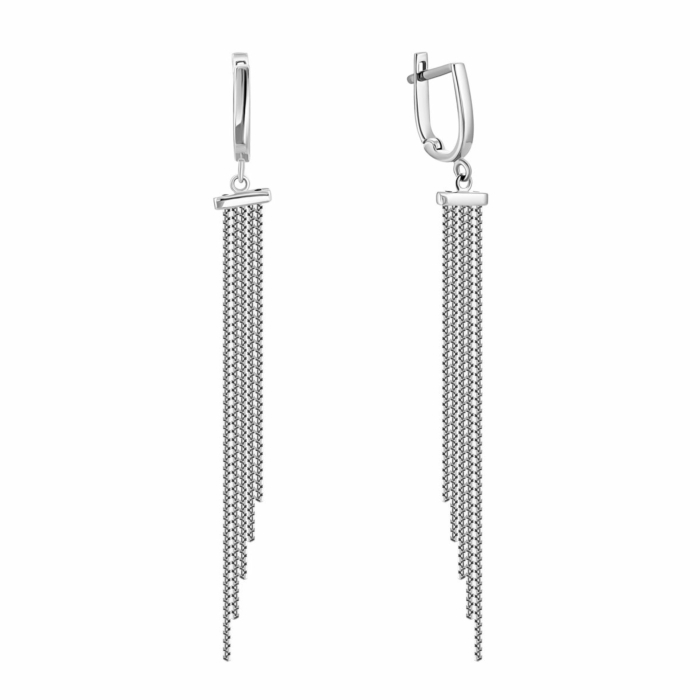 Золоті сережки-підвіски.Артикул UG52/10/214/1