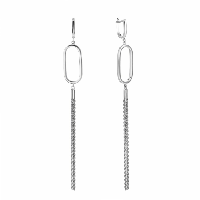 Золотые серьги-подвески.Артикул UG52/10/216/1