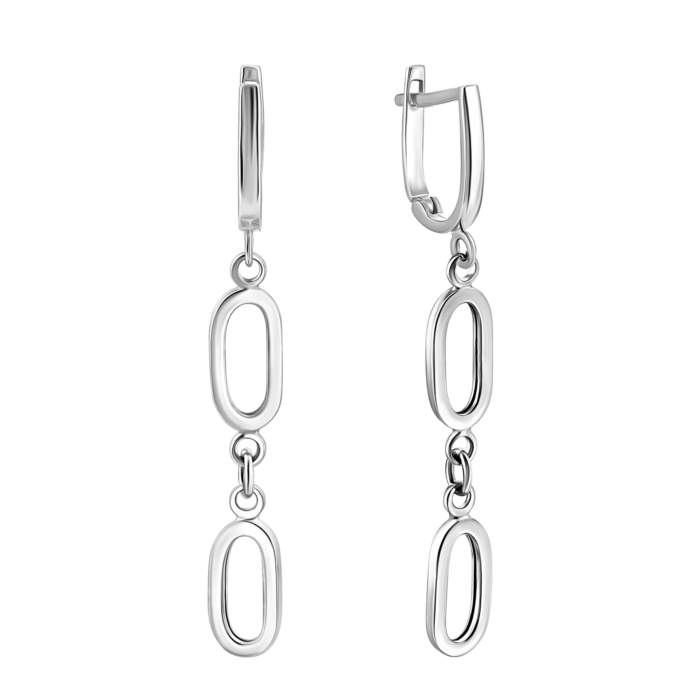 Золотые серьги-подвески.Артикул UG52/10/239/1