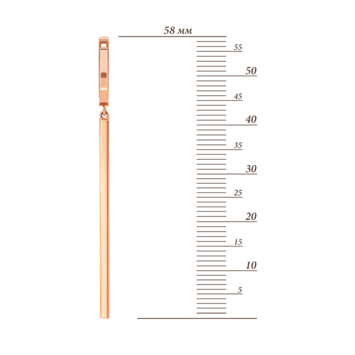 Золотые серьги-подвески.Артикул UG52112023301