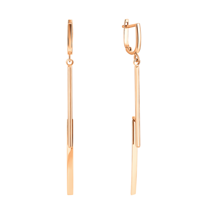 Золотые серьги-подвески.Артикул UG52/10/197