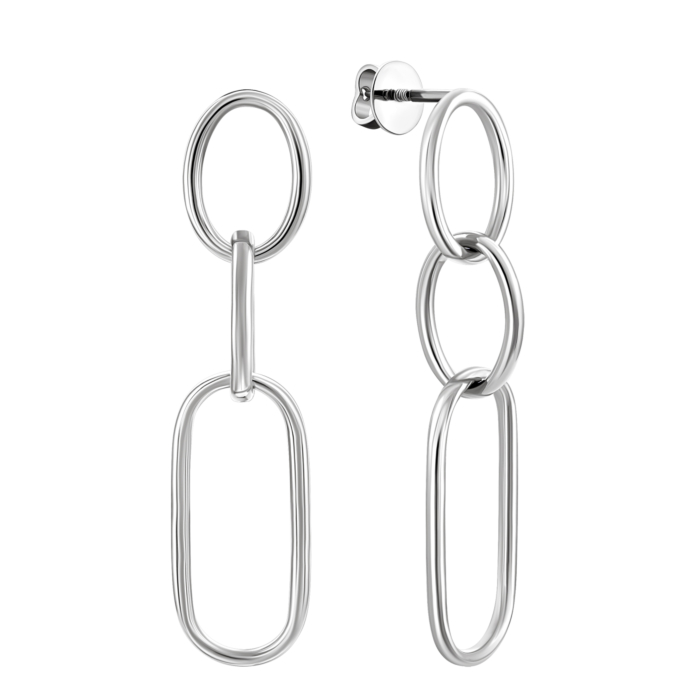 Золотые серьги-подвески.Артикул UG52/50/041/1