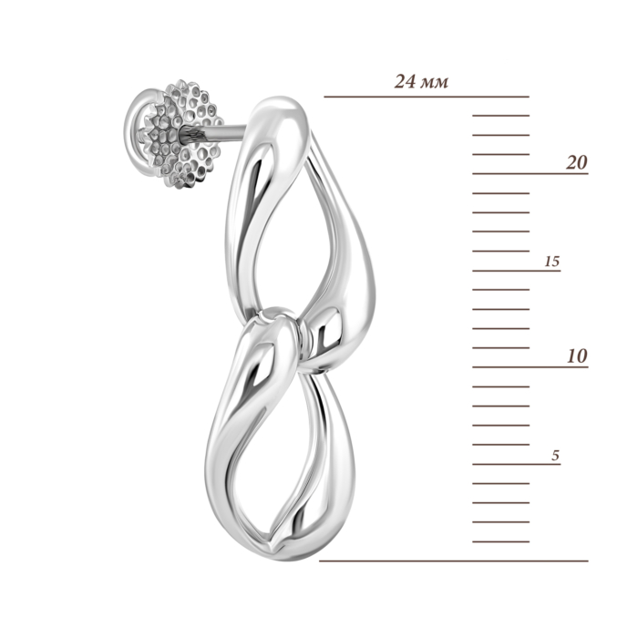 Золотые серьги-подвески.Артикул UG5с229/1