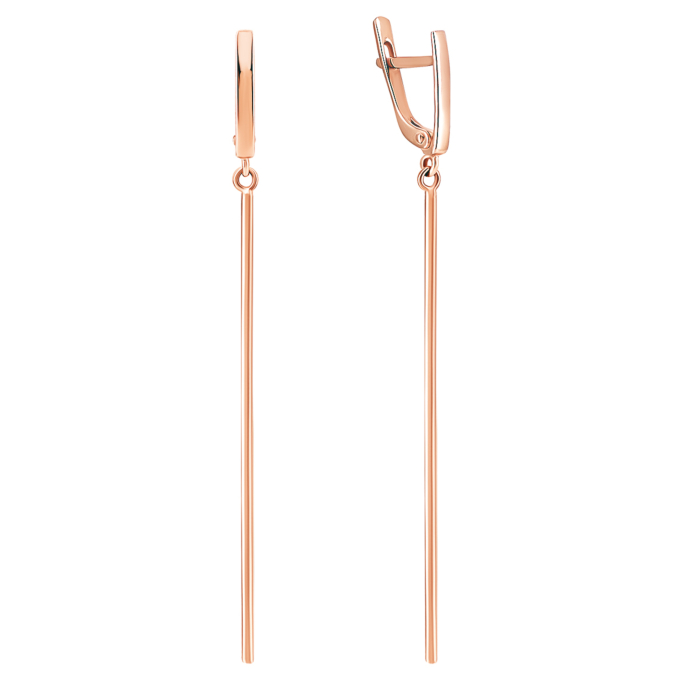 Золотые серьги-подвески. Артикул UG5СБ271и