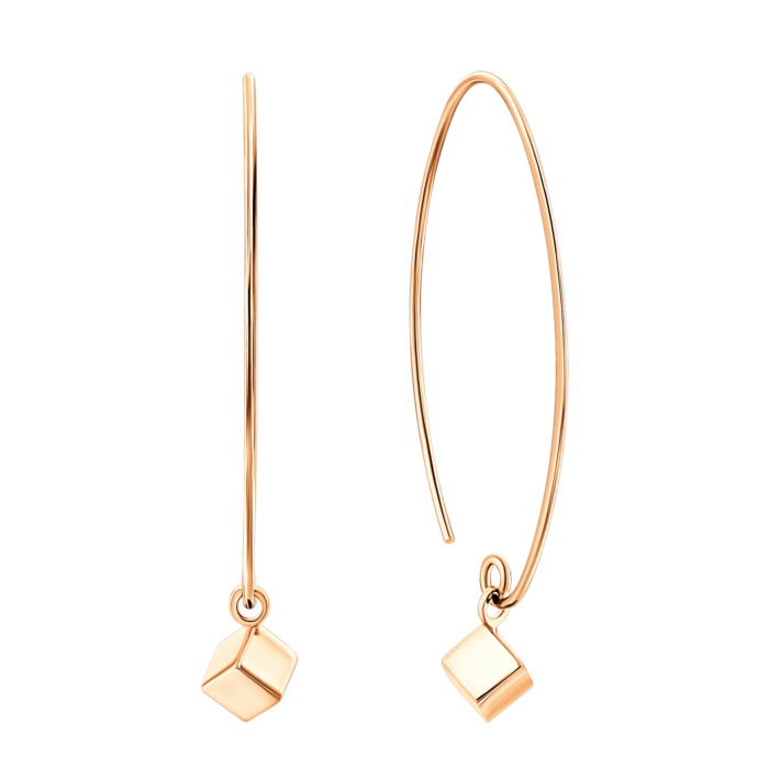 Золотые серьги-протяжки.Артикул UG52/30/030