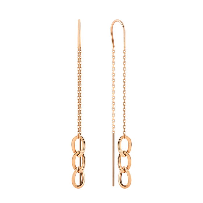 Золоті сережки-протяжки.Артикул UG52/30/031