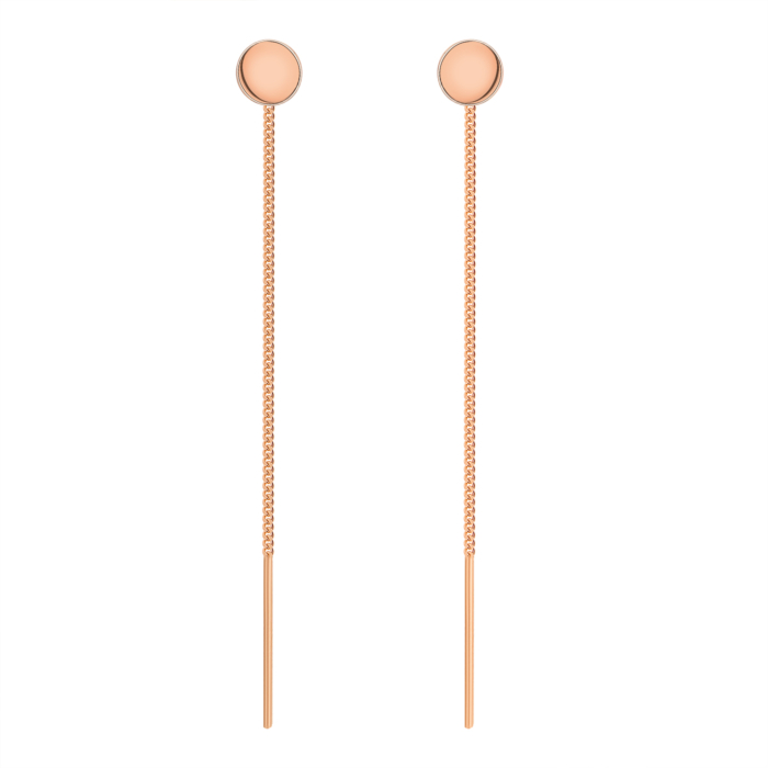 Золоті сережки-протяжки. Артикул UG5с031