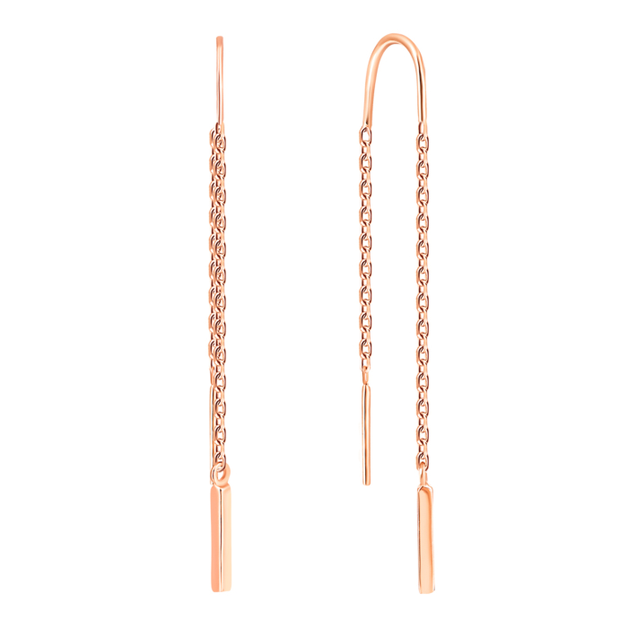 Золоті сережки-протяжки. Артикул UG5СПП931и