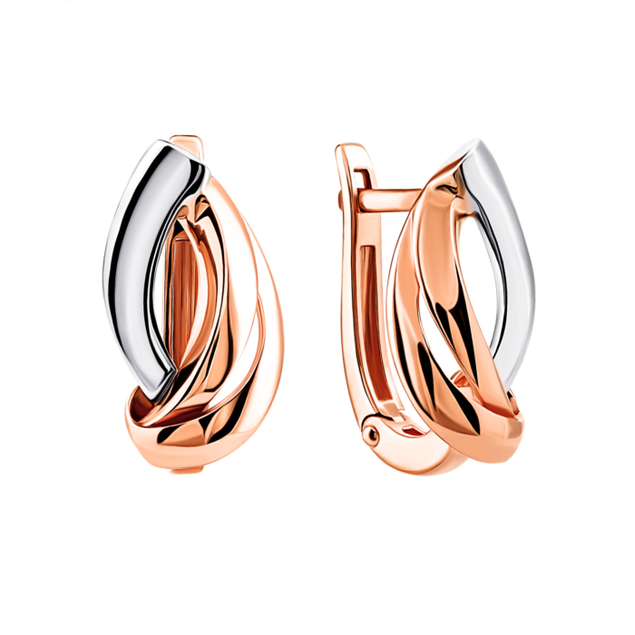 Золотые серьги. Артикул UG5СБ469Ки