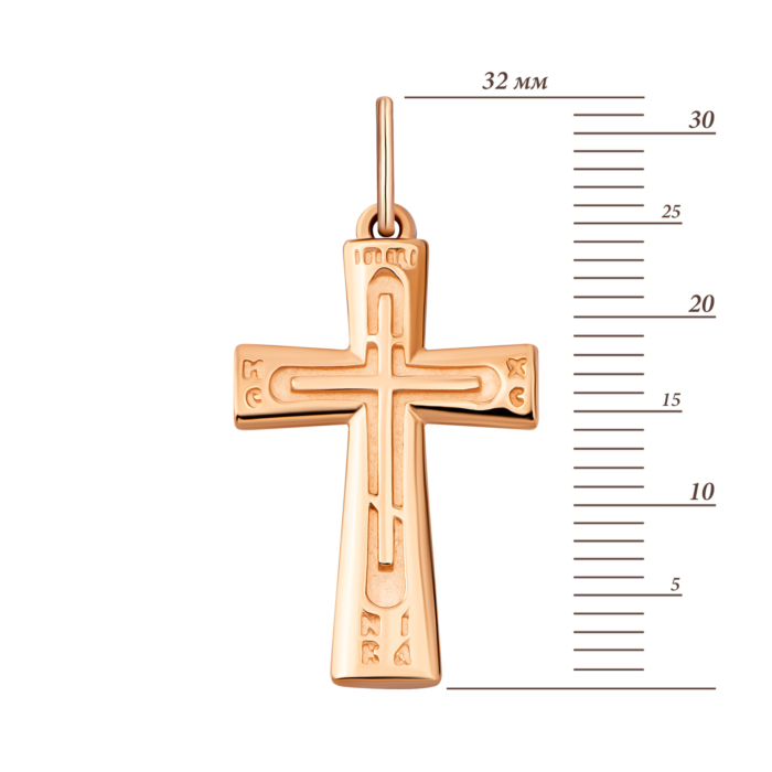 Золотий хрестик.Артикул UG5300004/01/00/0