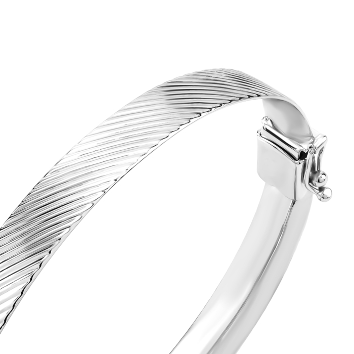 Золотой жесткий браслет. Артикул UG55/12/119/1