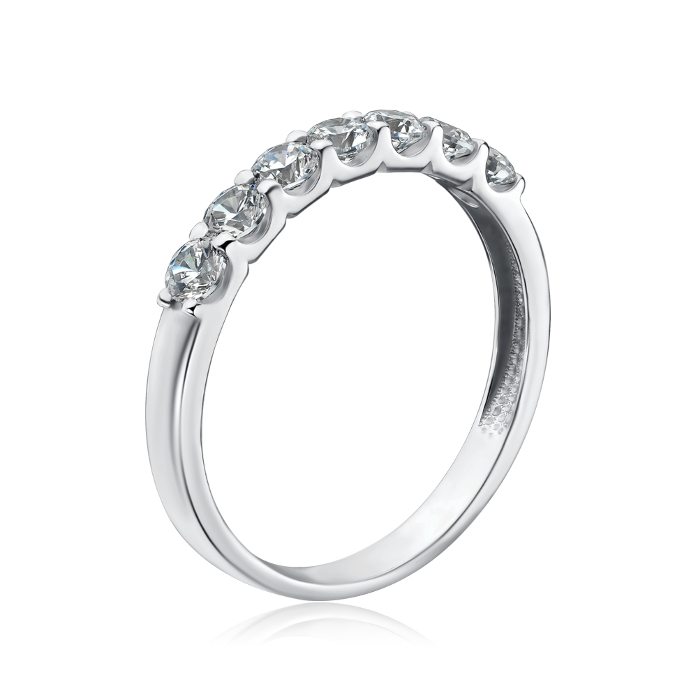 Срібна каблучка з фіанітами Tesori 001548/12/1/4035