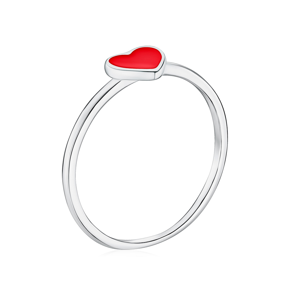 Срібна каблучка з емаллю 00968/12/1/392