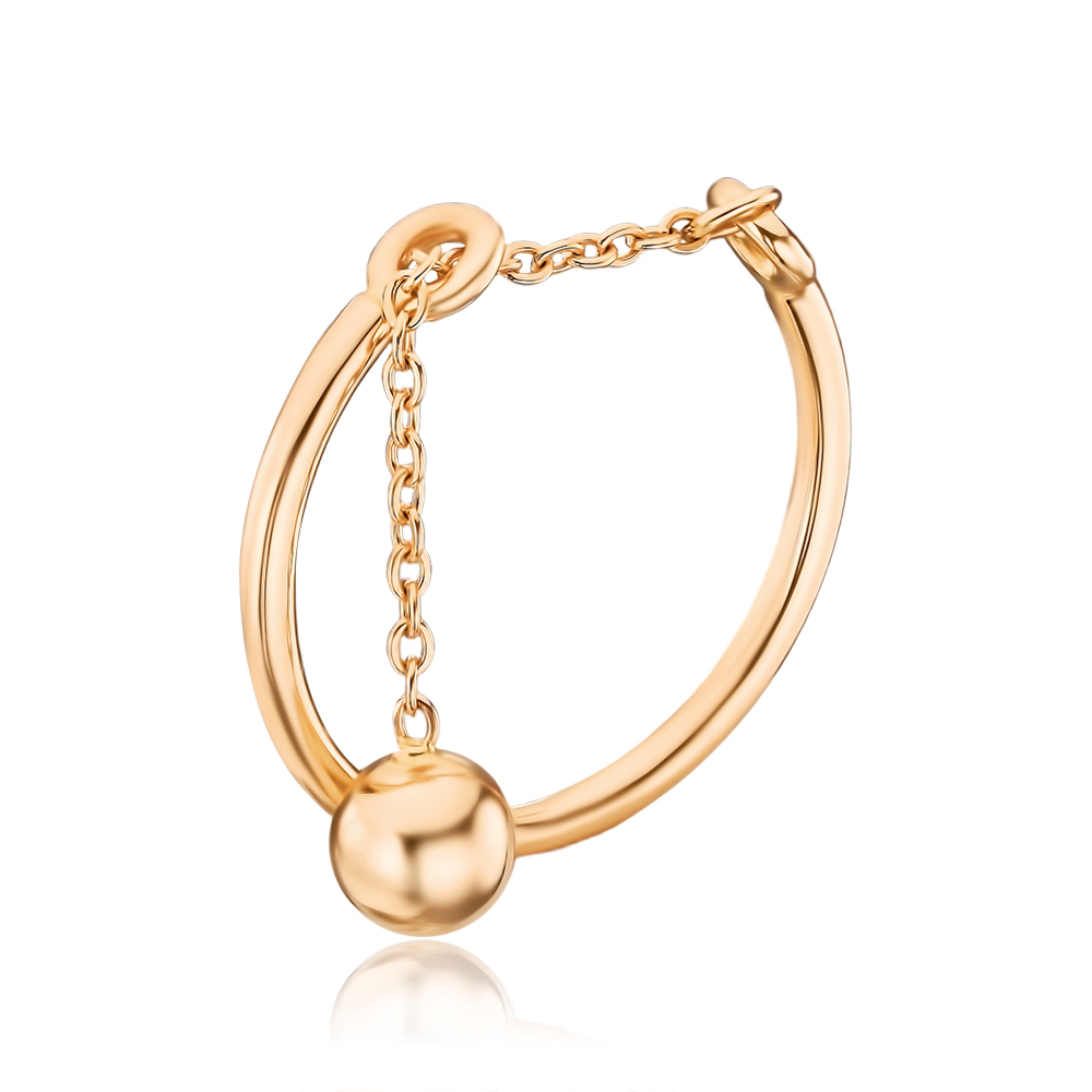 Золотое кольцо без вставки 01930-1/01/0