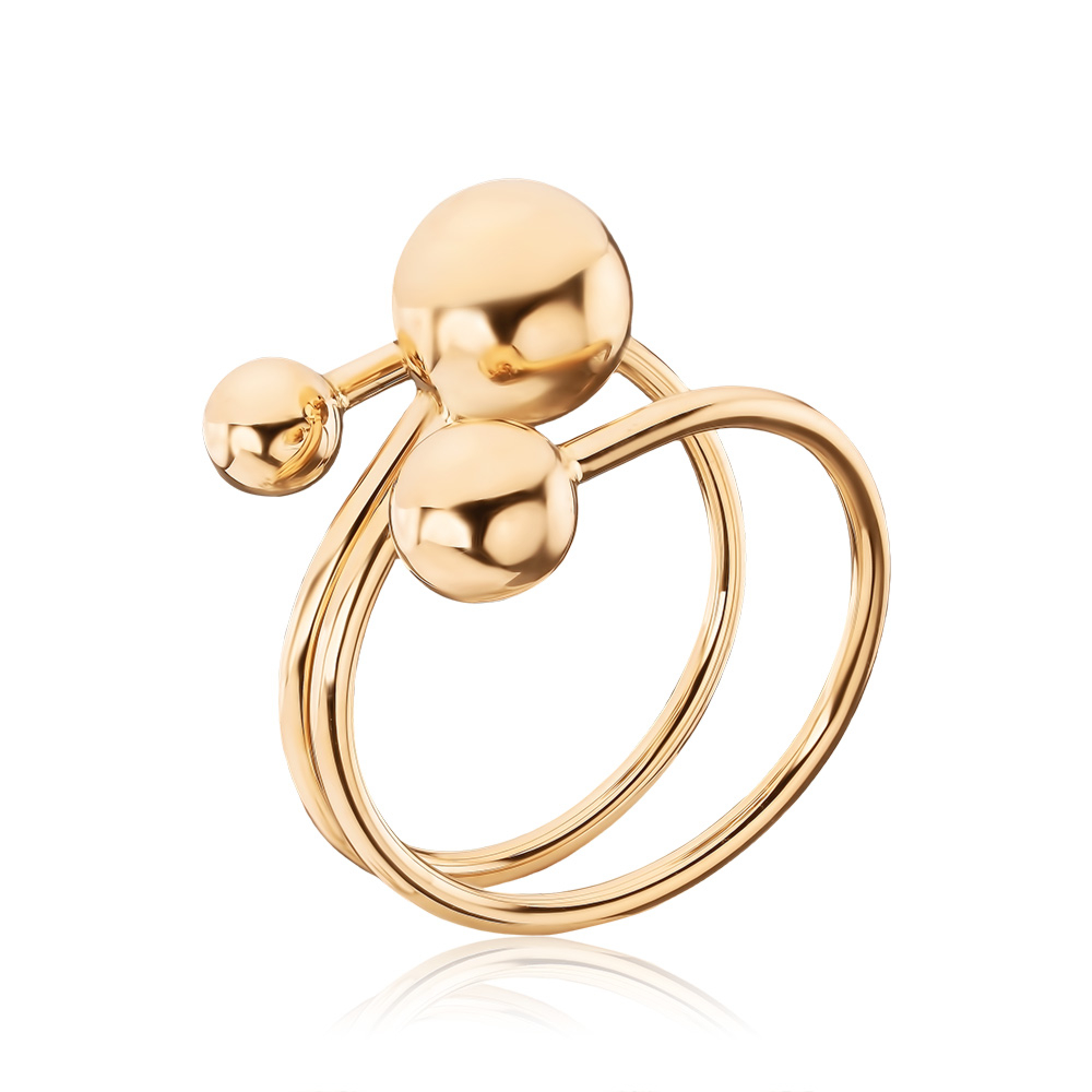 Золотое кольцо без вставки 01932/01/0