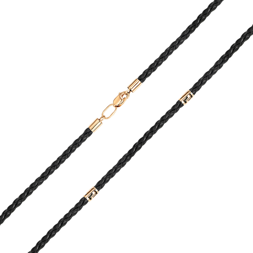 Ювелірний золотий шнурок 06108-55/01/0