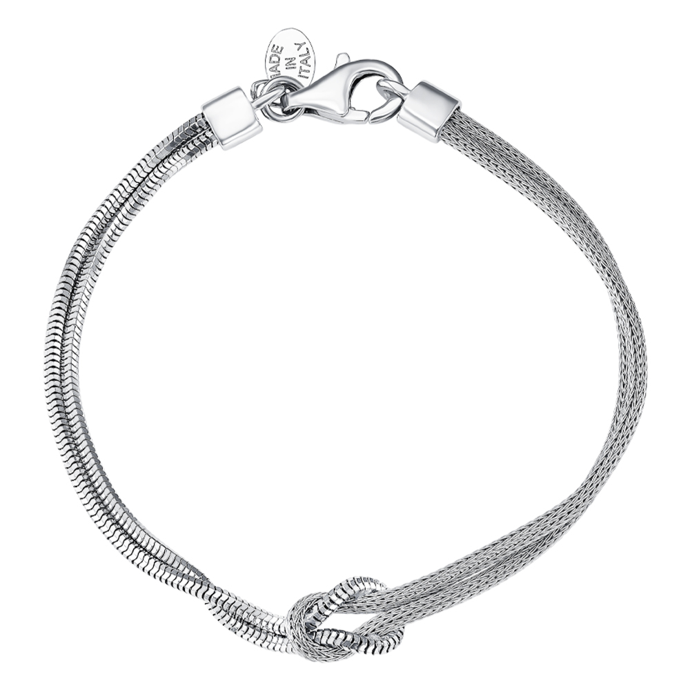 Серебряный браслет. Артикул 0637FSET2304_BR-B/12