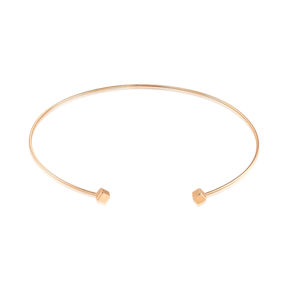 Золотое колье без вставки 06711-9/01/0