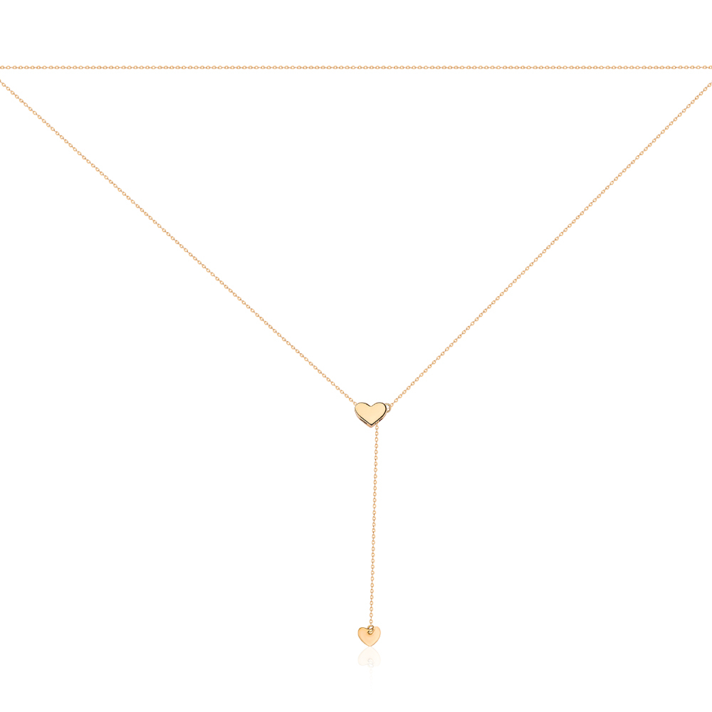 Золотое колье без вставки. Артикул 06717/01/0