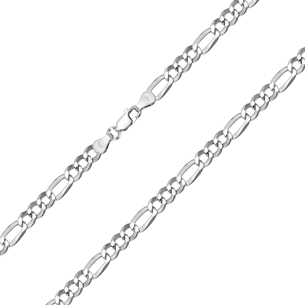 Срібний ланцюжок. Артикул 073 S. FLAT-2-L/12