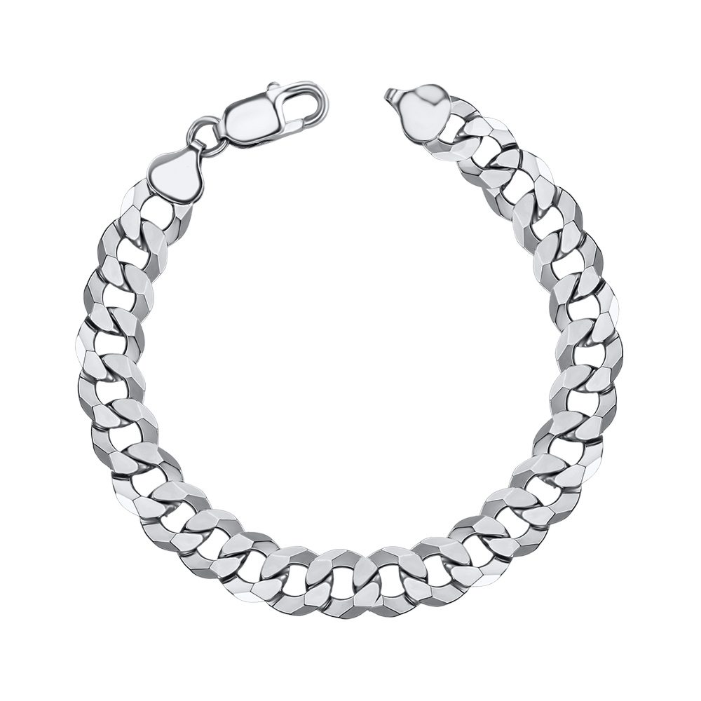 Серебряный браслет 08 S FLAT-2-B/12