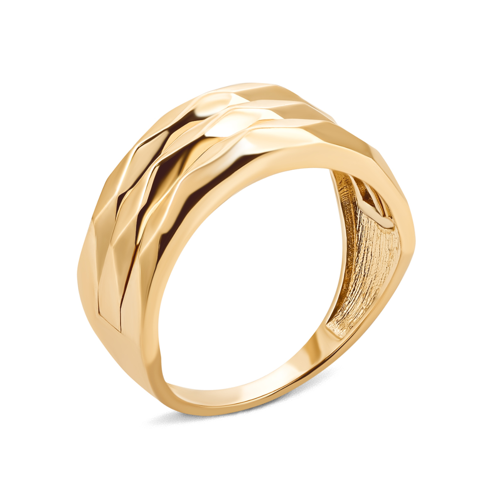 Золотое кольцо без вставки. Артикул UG51/201/056/2