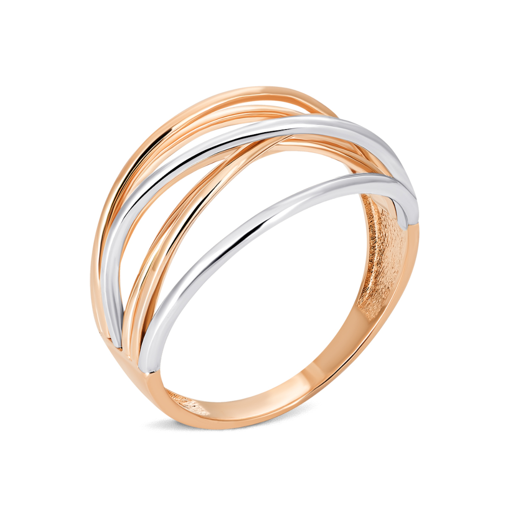Золотое кольцо без вставки. Артикул UG51/201/065