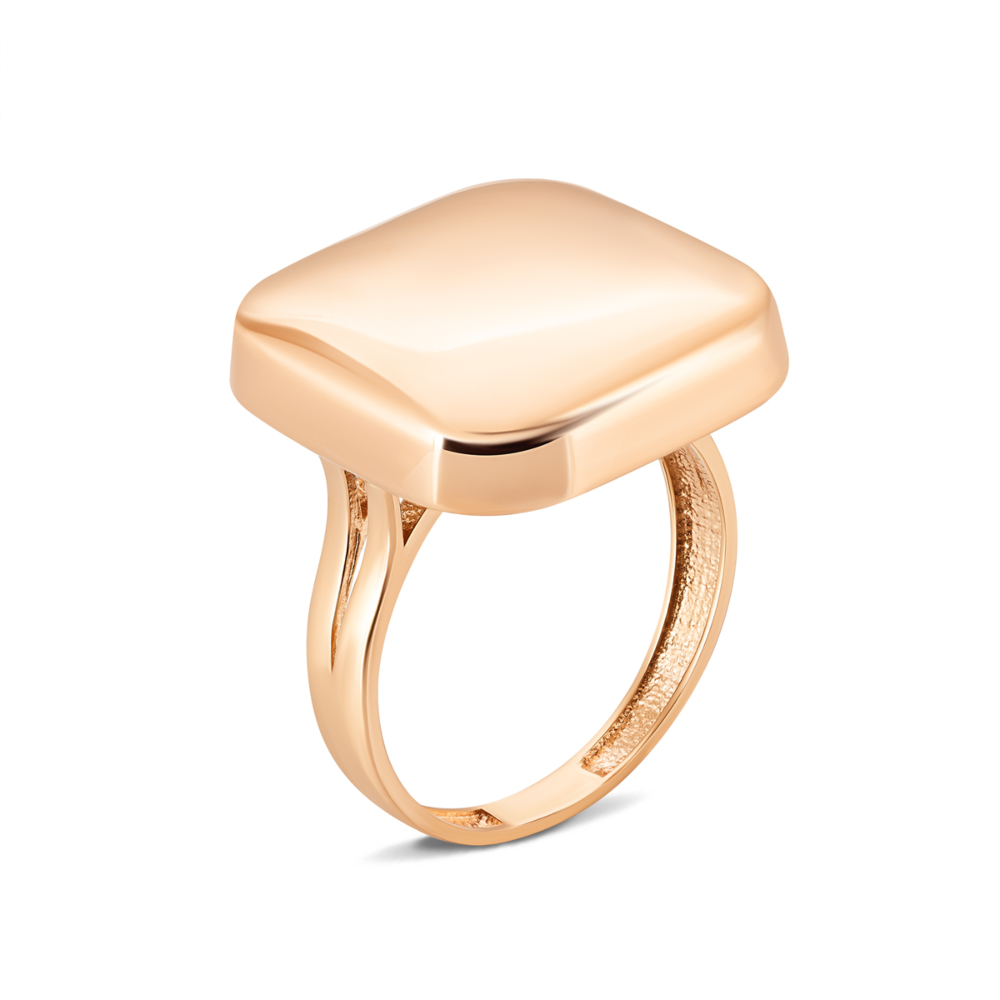 Золотое кольцо без вставки. Артикул UG51/201/088