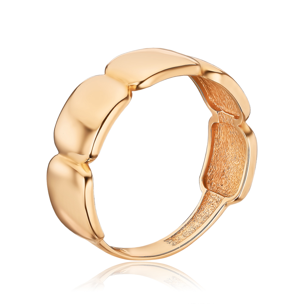 Золотое кольцо без вставки 1091850101